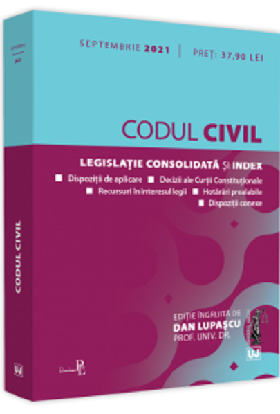 Codul civil | Dan Lupascu carturesti.ro Carte