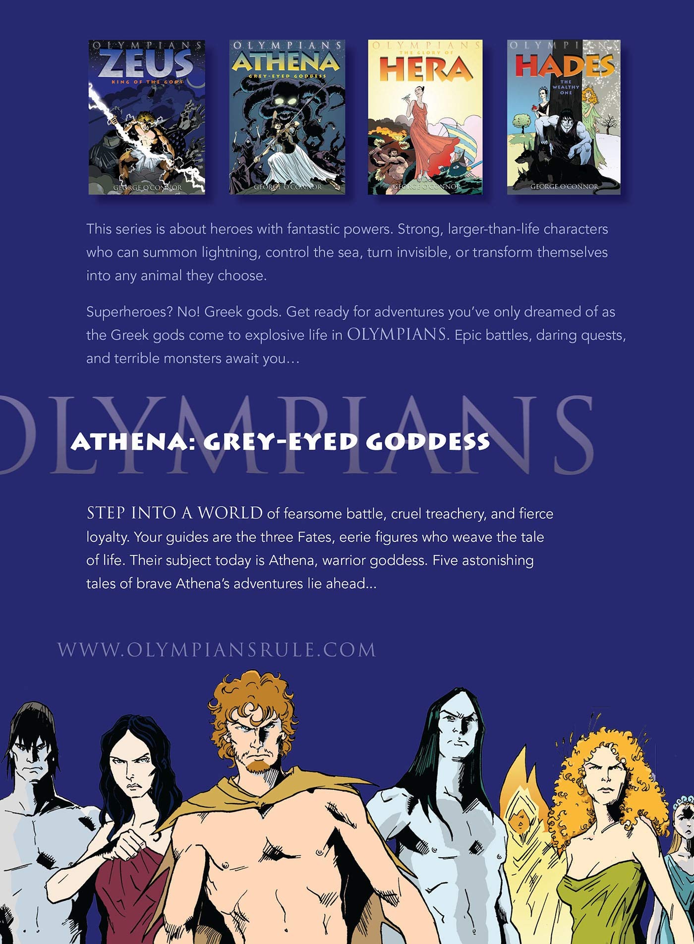 Athena: Grey-Eyed Goddess | George O\'Connor - 1 | YEO