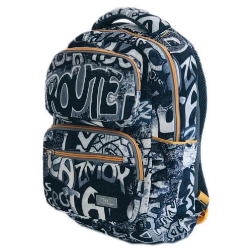 Rucsac - Fashion Graffiti | Mesco - 1 | YEO