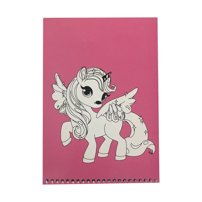 Set pictura - Picteaza cu apa: Unicorni | Happyschool - 2 | YEO