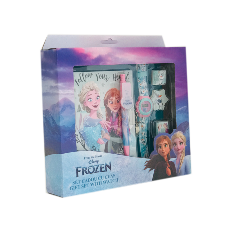 Set cadou cu ceas - Frozen | Happyschool