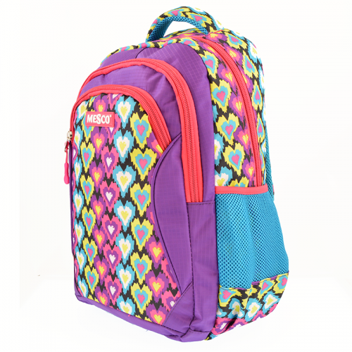 Rucsac - Hearts Purple | Mesco