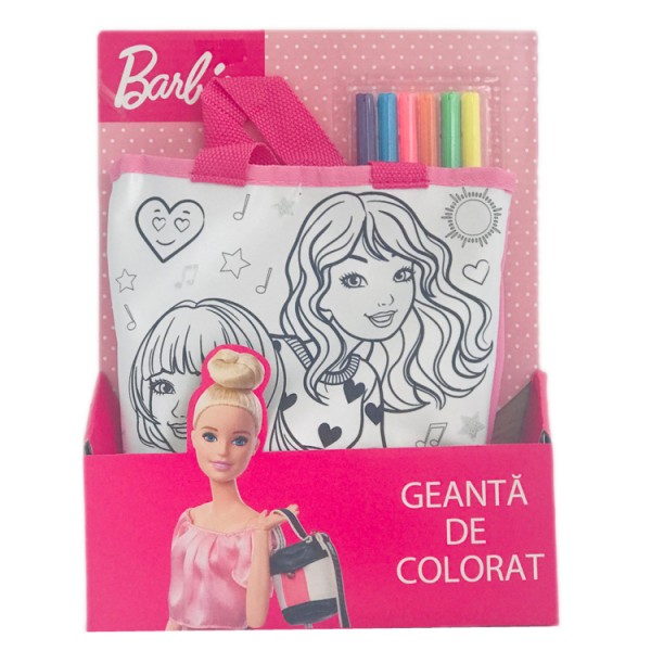 Geanta de colorat - Barbie | - 2 | YEO