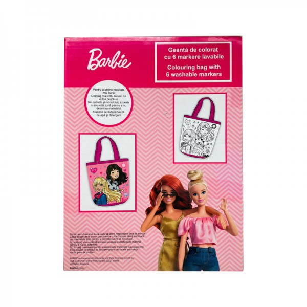 Geanta de colorat - Barbie | - 1 | YEO