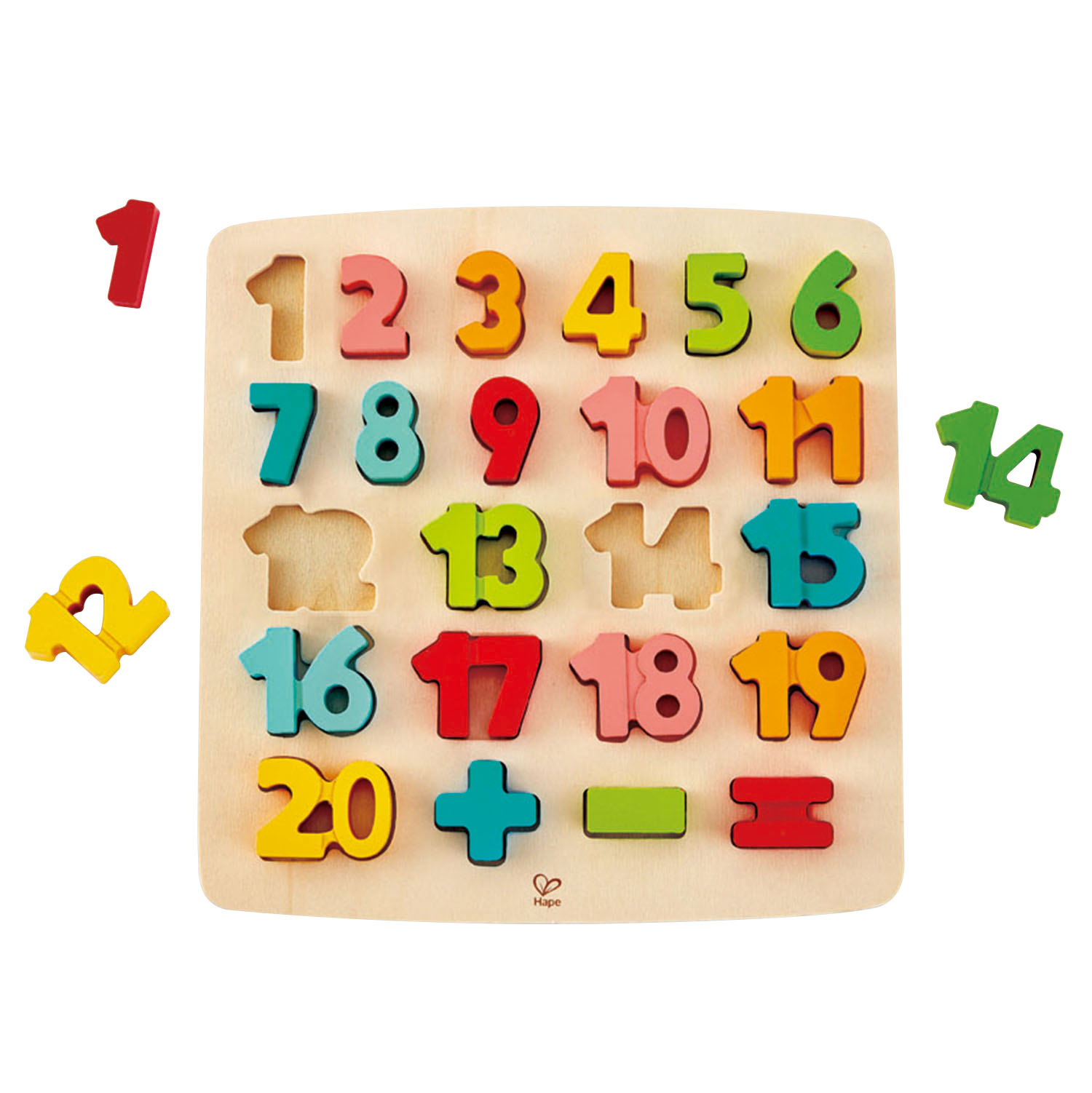 Puzzle educativ - Chunky Number Math Puzzle | Hape