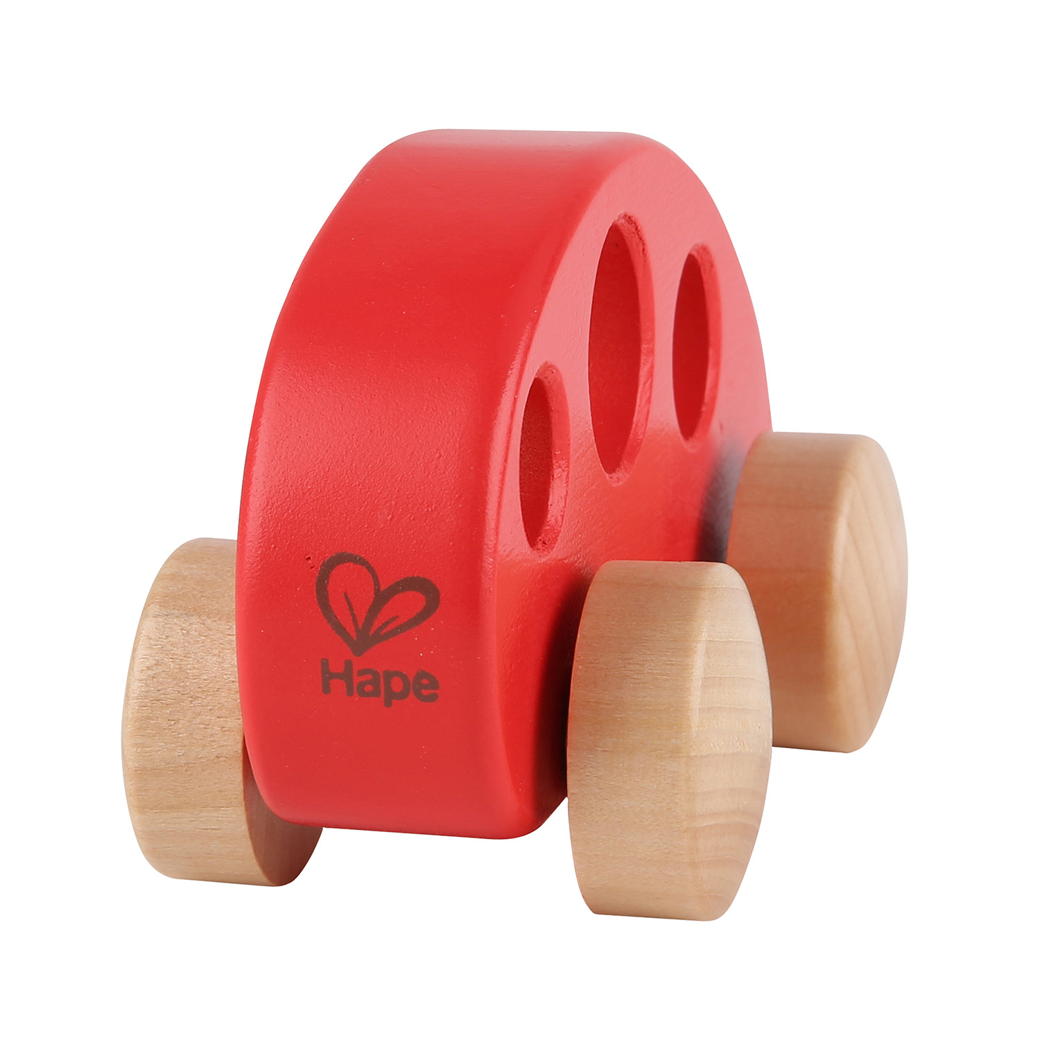 Jucarie lemn - Mini Van, rosu | Hape - 1 | YEO