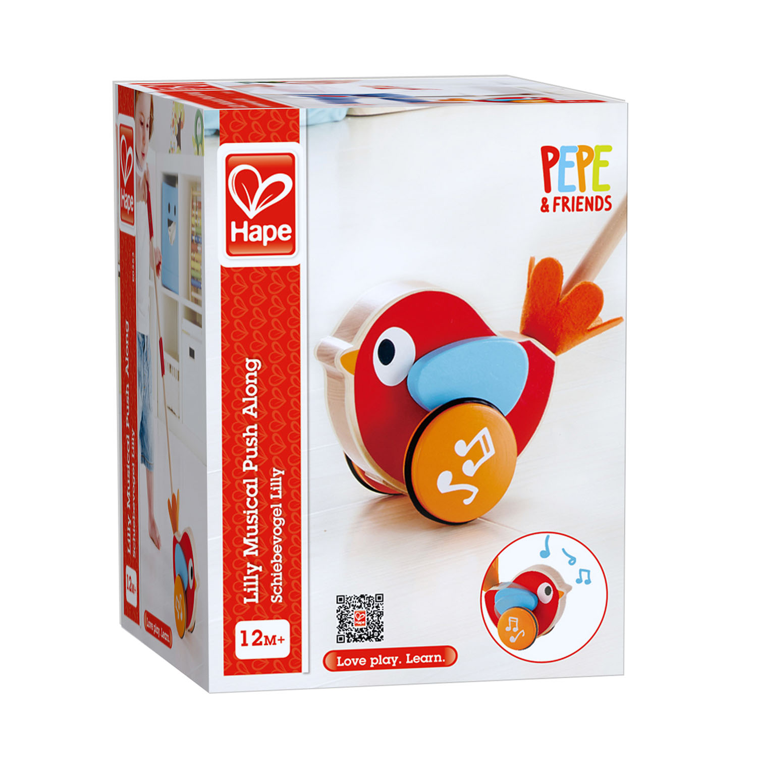 Jucarie bebelusi - Lilly Musical Push Along | Hape