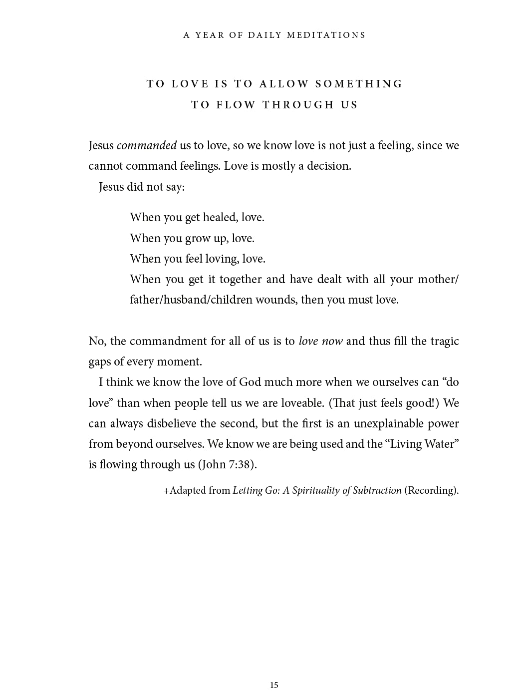 Yes, And . . . A Year of Daily Meditations | Richard Rohr - 3 | YEO