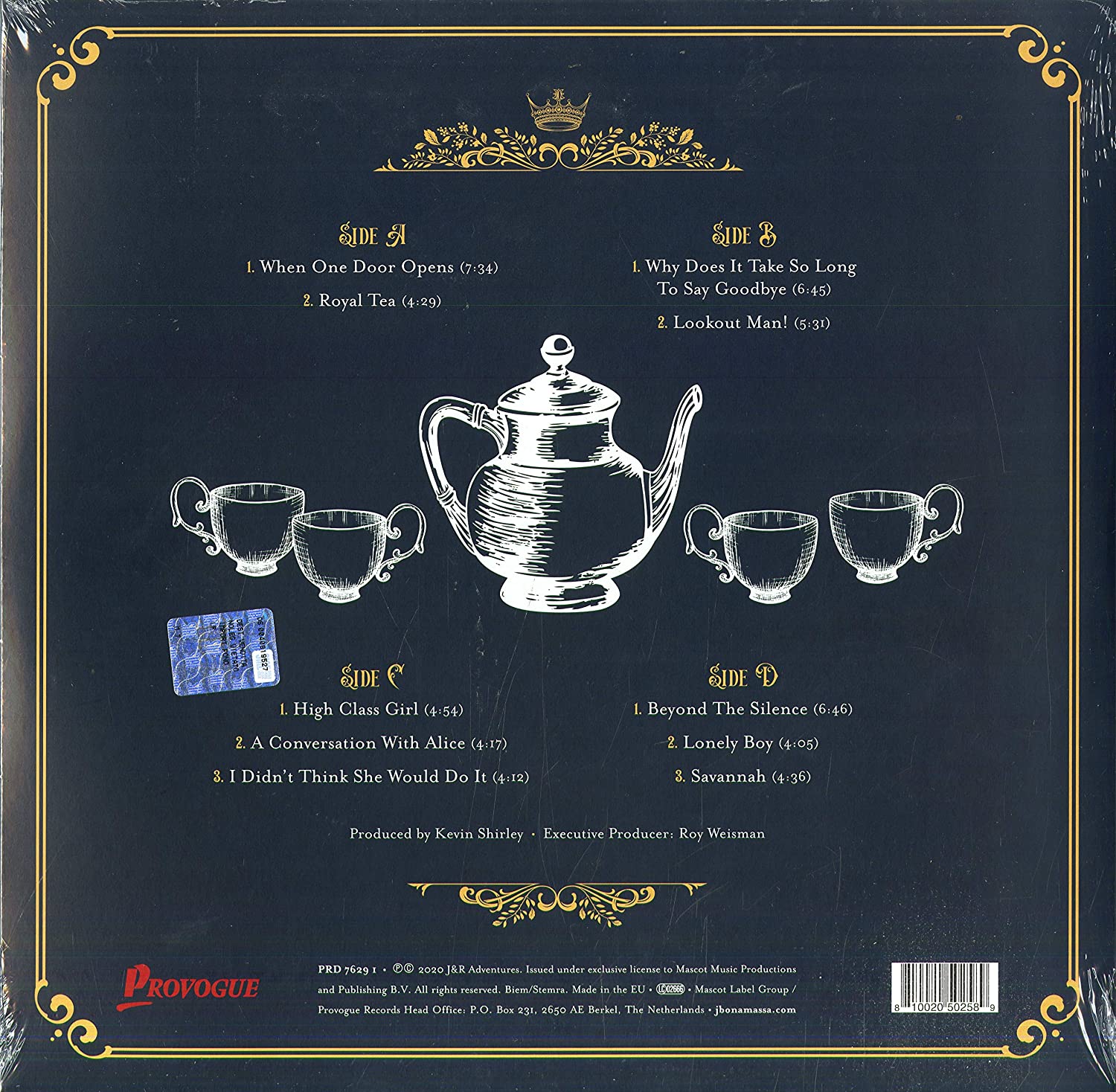 Royal Tea - Vinyl | Joe Bonamassa - 1 | YEO