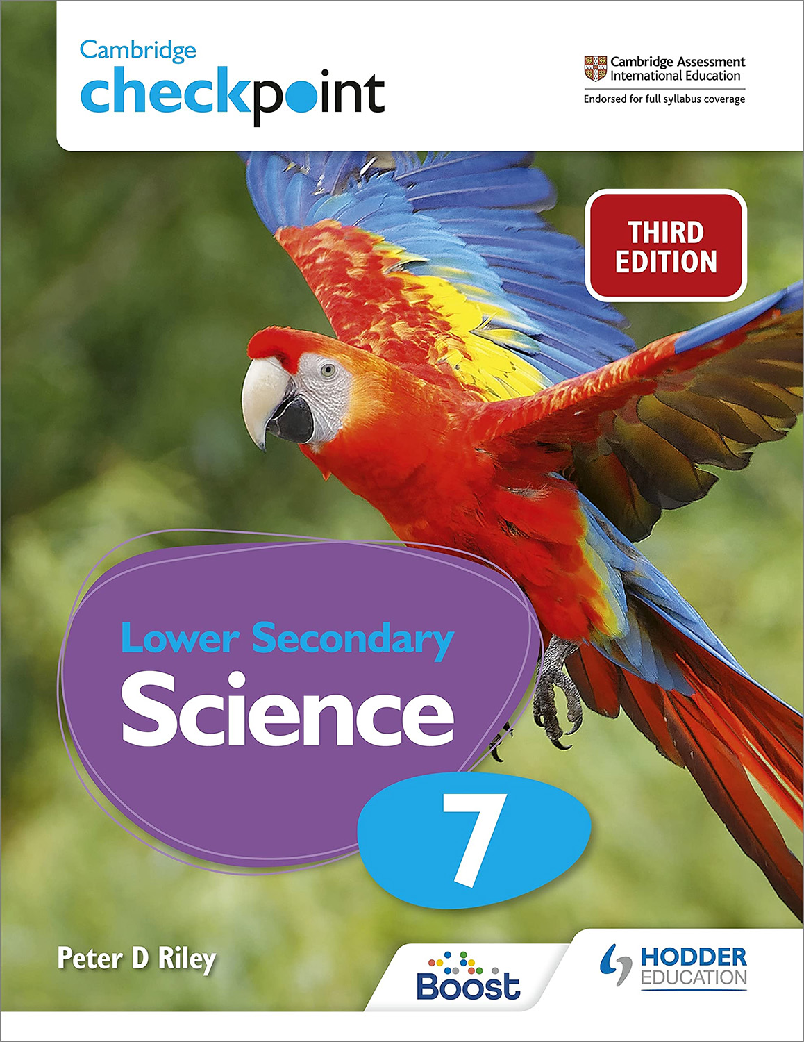 Cambridge Checkpoint: Lower Secondary Science 7 - Student’s Book | Peter Riley