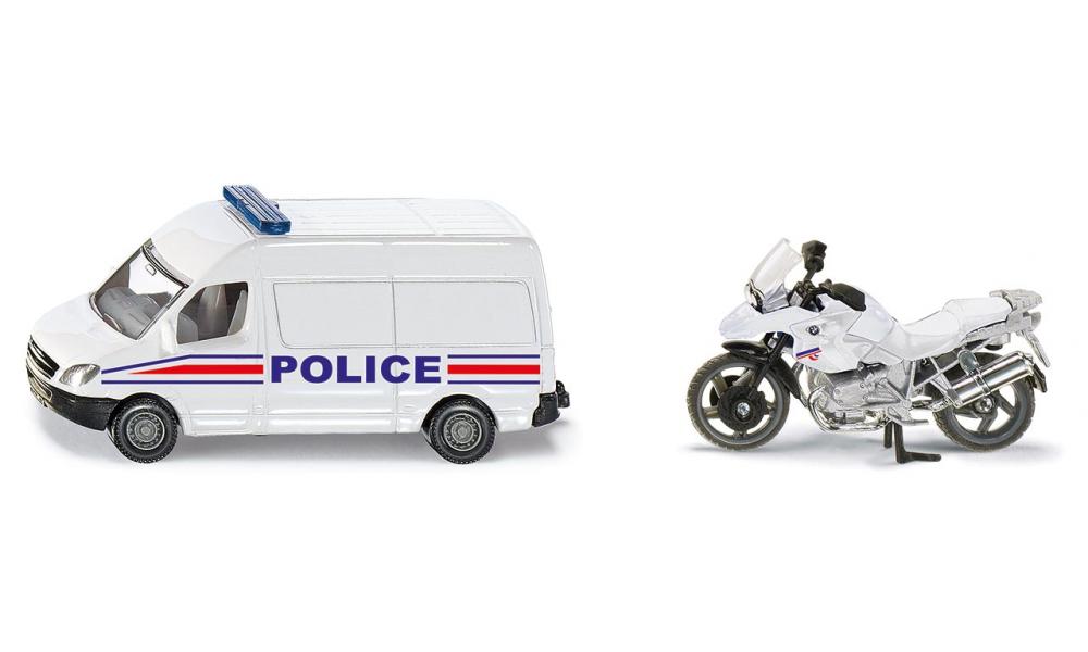 Set jucarii - Police Car and Motorcycle | Siku