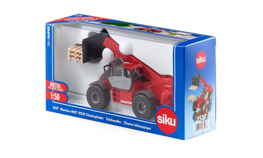 Jucarie - Manitou MHT 10230 Telehandler | Siku - 5