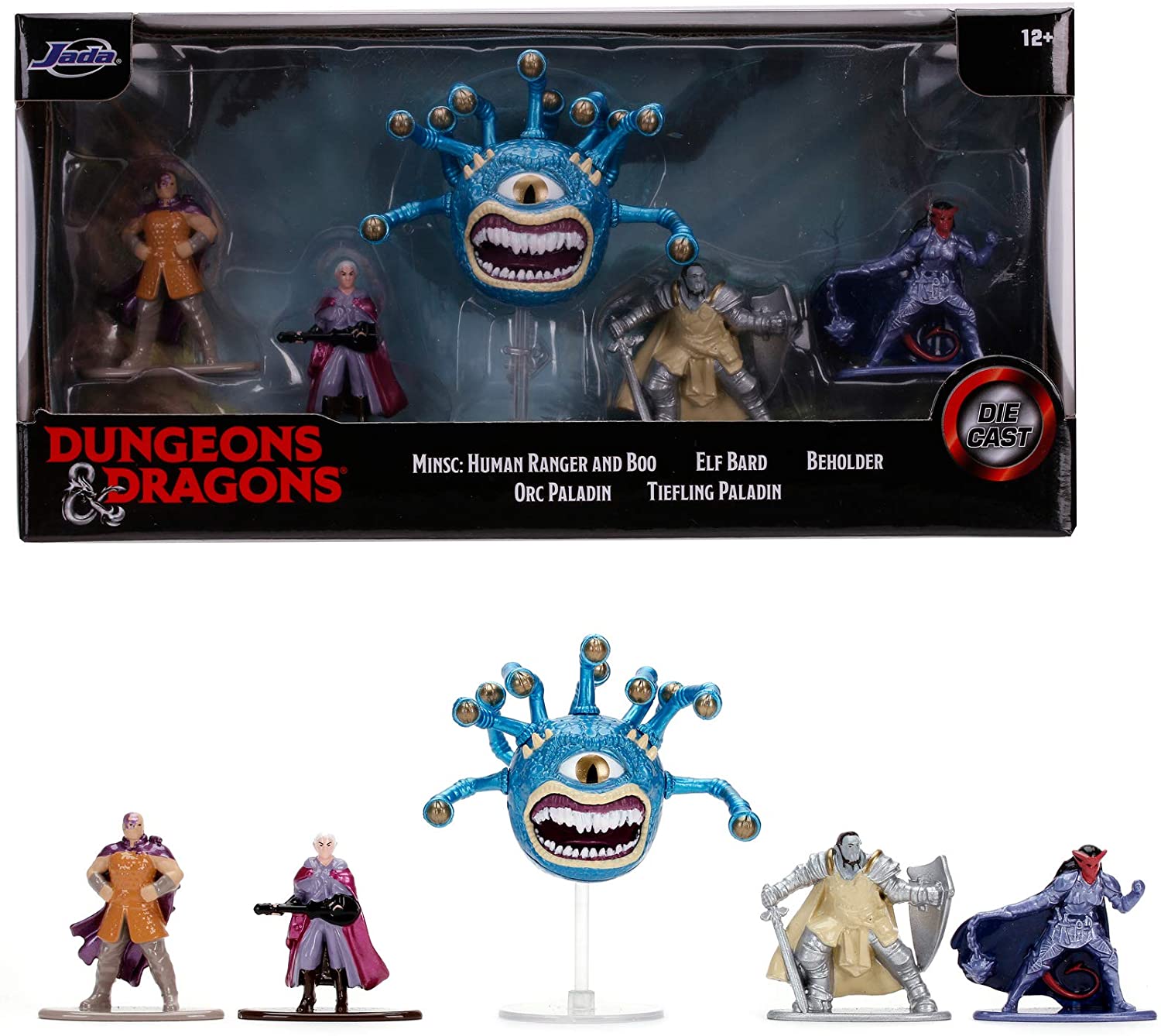 Set figurine - Dungeons & Dragons, die cast, 5 bucati | Jada Toys - 2 | YEO