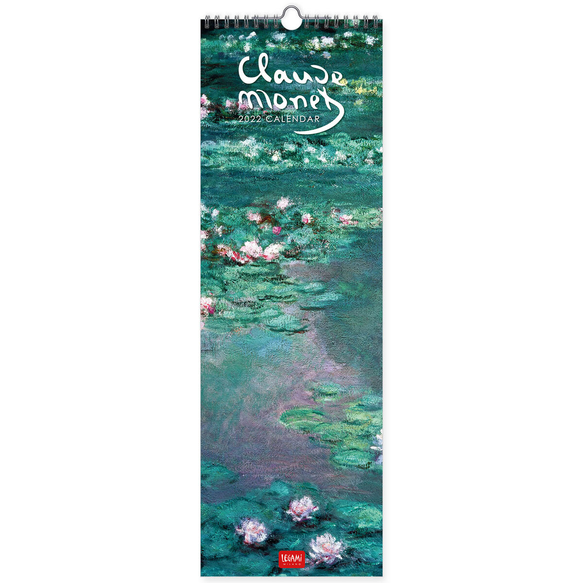 Calendar 2022 - Claude Monet, 16x49 cm | Legami