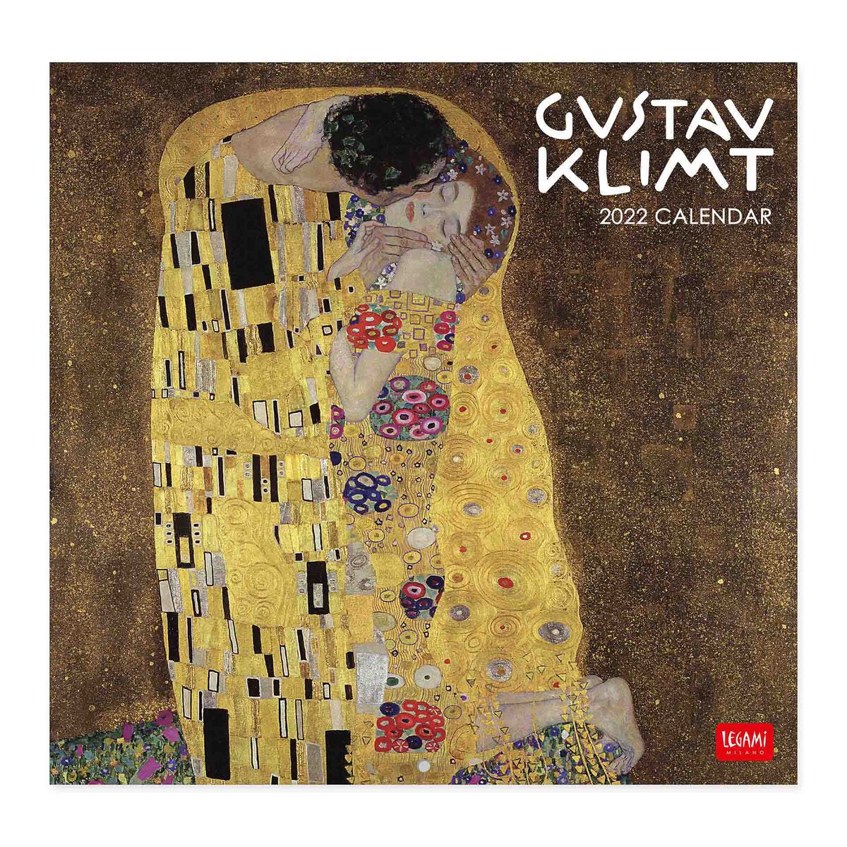 Calendar 2022 - Gustav Klimt, 30x29 cm | Legami