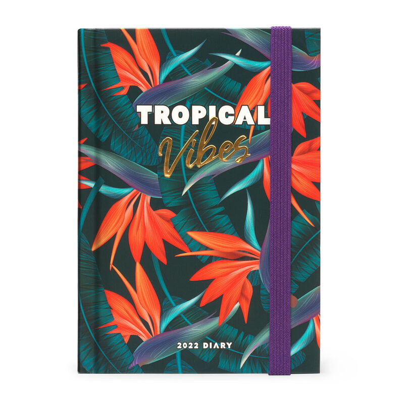 Agenda 2022 - 12-Month Daily Diary - Small - Tropical Vibe | Legami