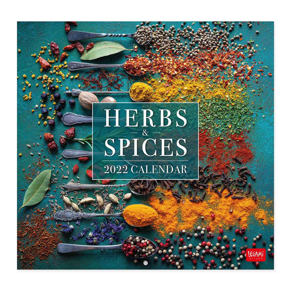 Calendar 2022 - Herbs and Spices, 30x29 cm | Legami