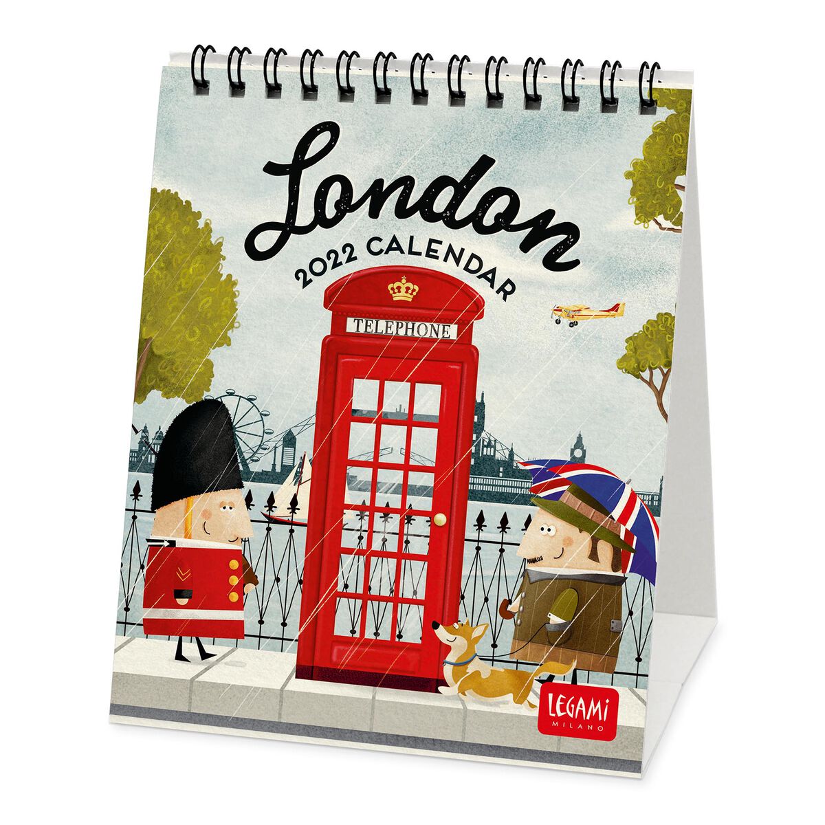 Calendar 2022 - London, 12x14.5 cm | Legami