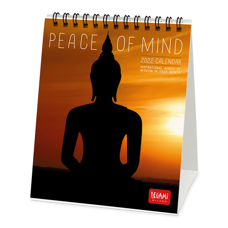 Calendar 2022 - Peace of Mind, 12x14.5 cm | Legami