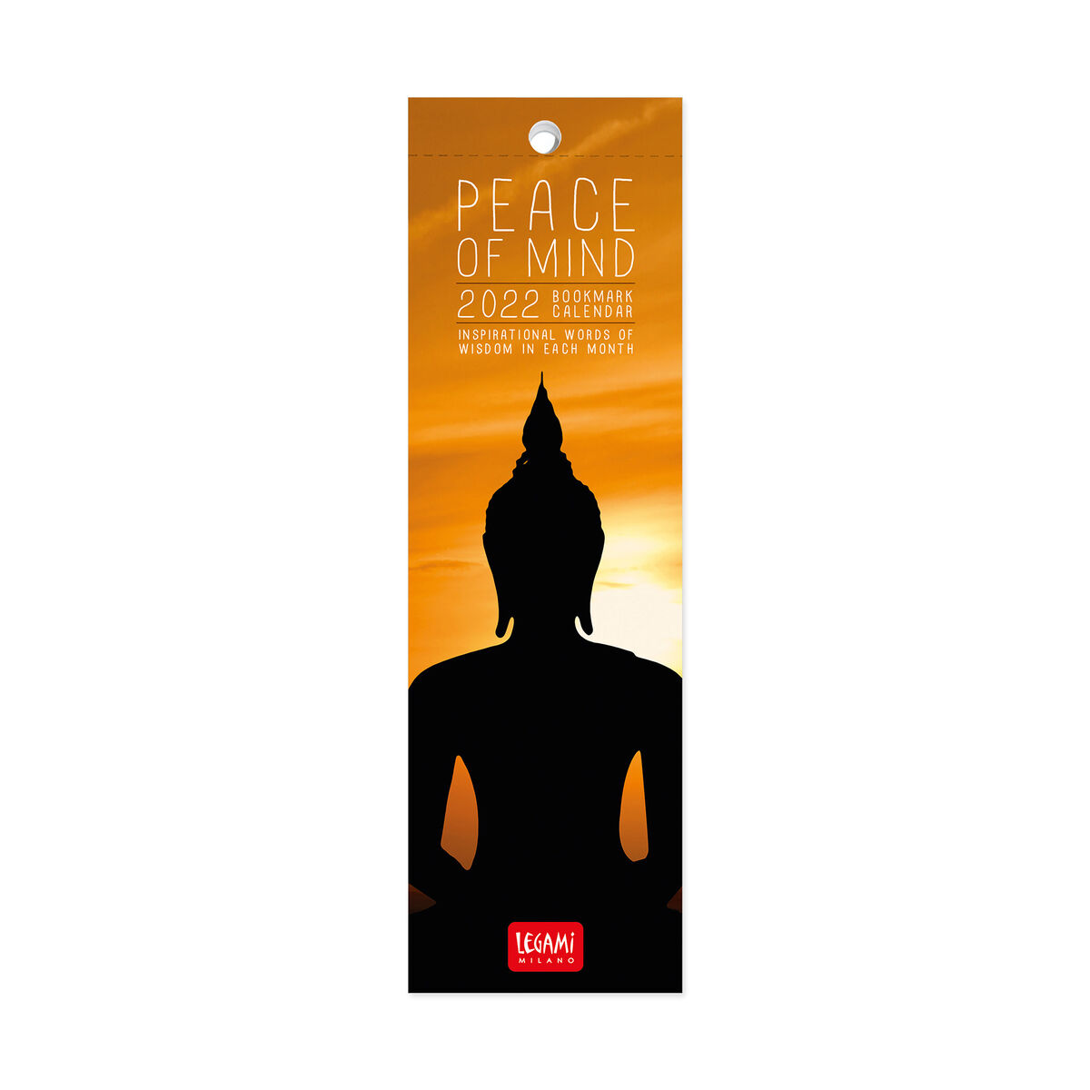 Calendar 2022 - Peace of Mind, bookmark 5.5x18cm | Legami