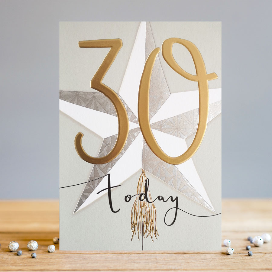 Felicitare - 30 Today | Louise Tiler Designs