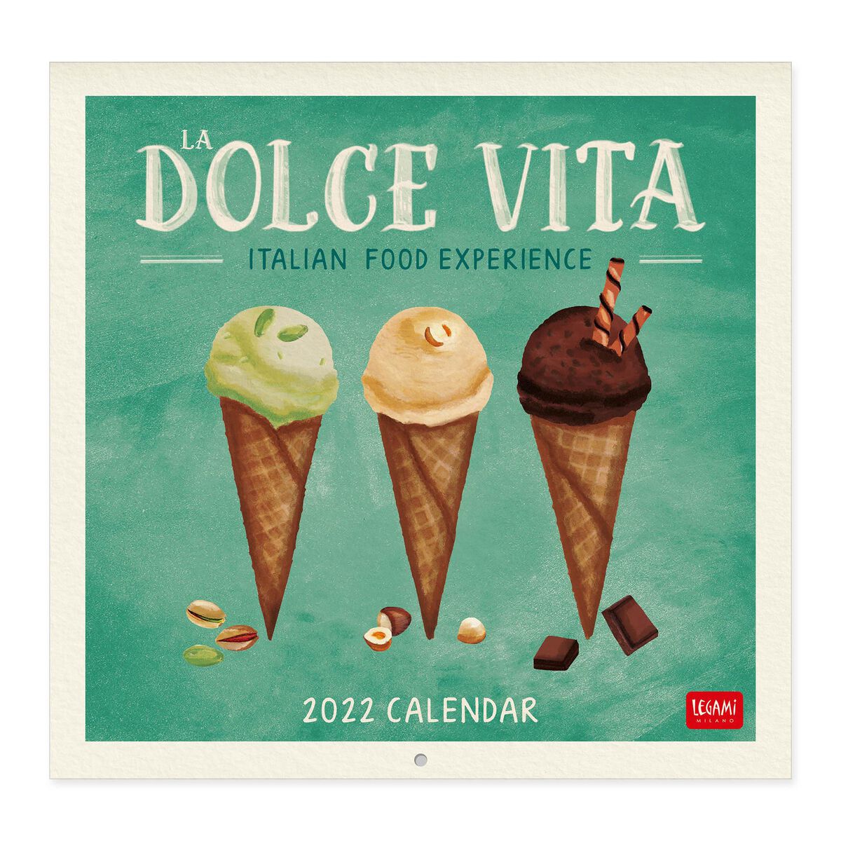 Calendar 2022 - La Dolce Vita, 30x29 cm | Legami