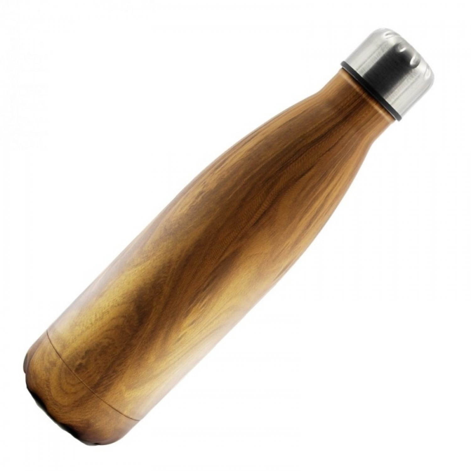 Sticla termoizolanta - Thermo Flask Wooden Appereance, walnut | Romanovsky Design