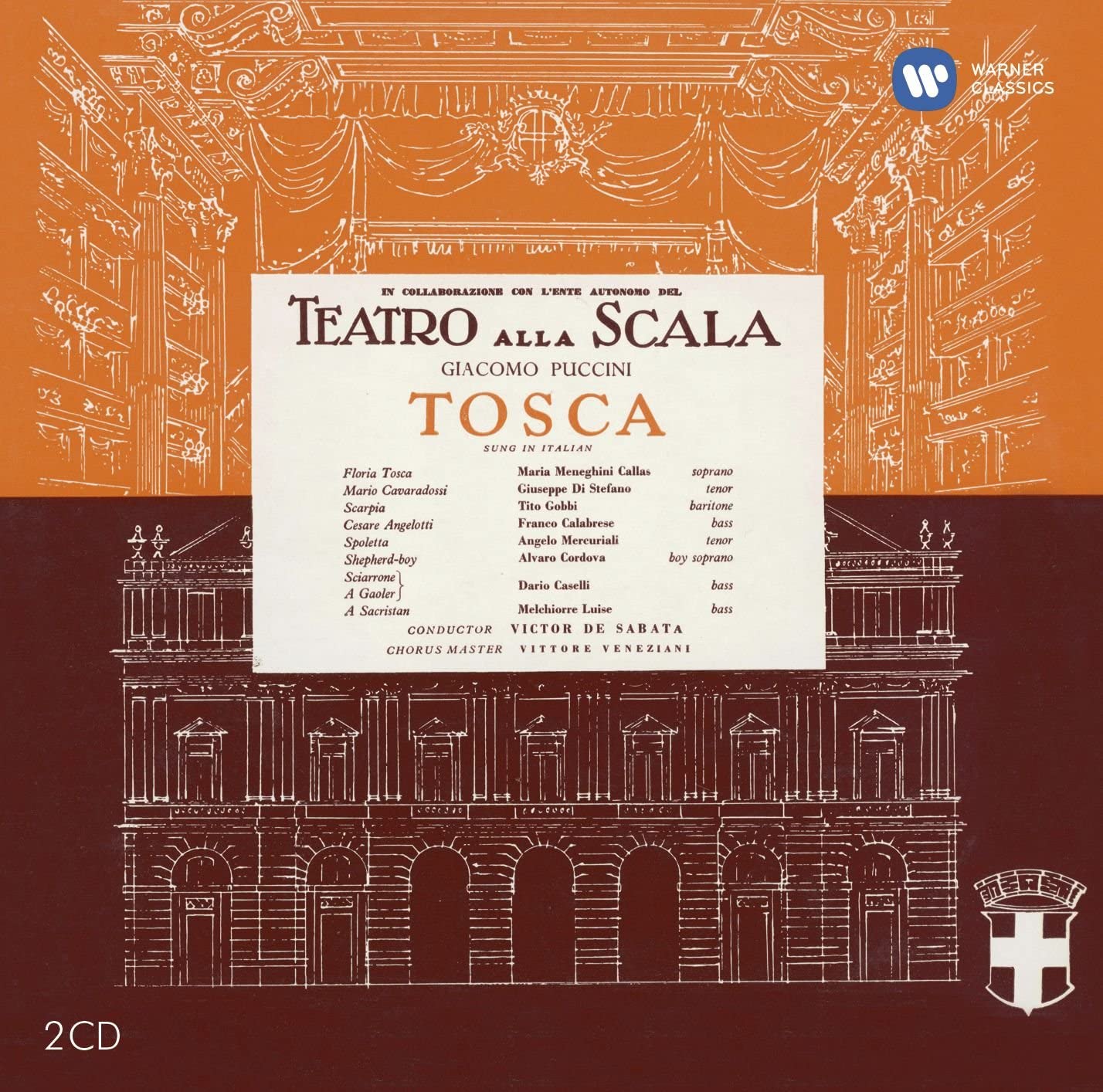 Pucchini: Tosca (1953) | Maria Meneghini Callas, Giuseppe di Stefano, Tito Gobbi , Victor de Sabata, Chorus & Orchestra of La Scala Milan - 1 | YEO