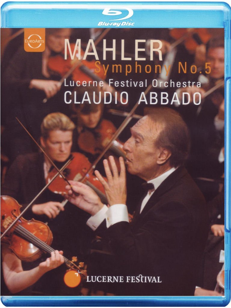 Mahler - Symphony No.5 Blu Ray Disc | Lucerne Festival Orchestra, Gustav Mahler