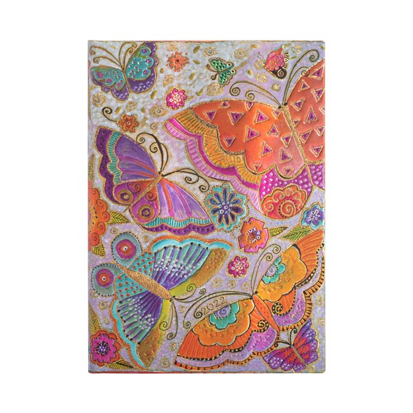 Agenda 2022 - Midi, Vertical - Flutterbyes | Paperblanks