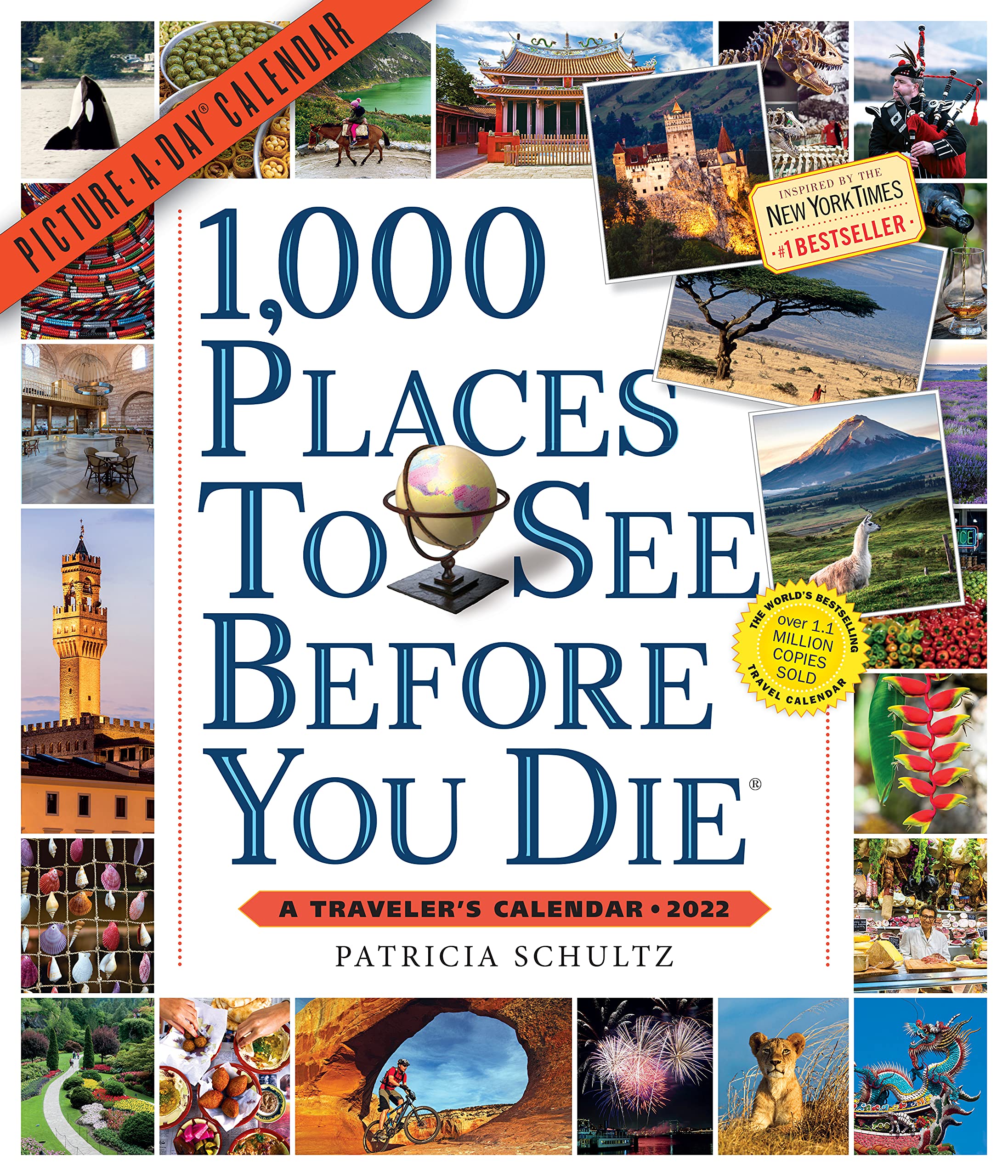 Calendar 2022 - 1000 Places to See Before You Die | Workman Publishing