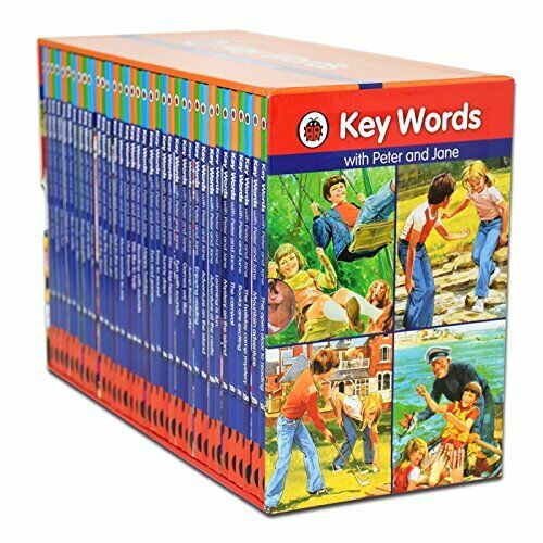 Ladybird Key Words With Peter and Jane 36 Books Set Collection |