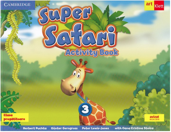 Activity Book + CD - Super Safari - Level 3 | Herbert Puchta, Oana Cristina Stoica, Gunter Gerngross, Peter Lewis-Jones