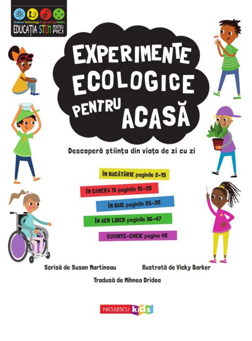 Experimente ecologice pentru acasa | Susan Martineau - 1 | YEO