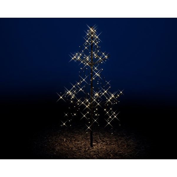 Brad decorativ - LED Tree Metal Light-Up Steady - Outdoor - Warm White | Kaemingk - 3 | YEO