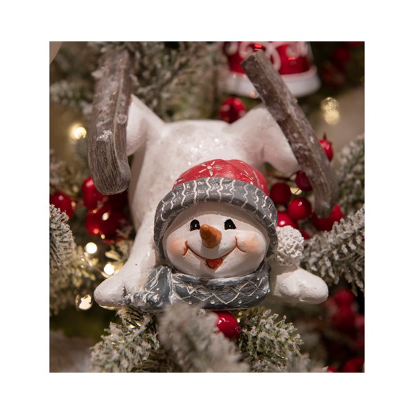 Figurina - Snowman - White - mai multe modele | Kaemingk - 1 | YEO