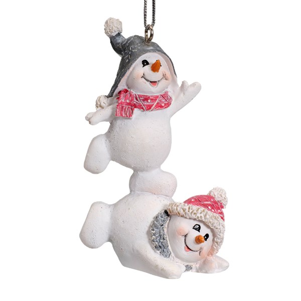 Figurina - Snowman - White - mai multe modele | Kaemingk - 2 | YEO