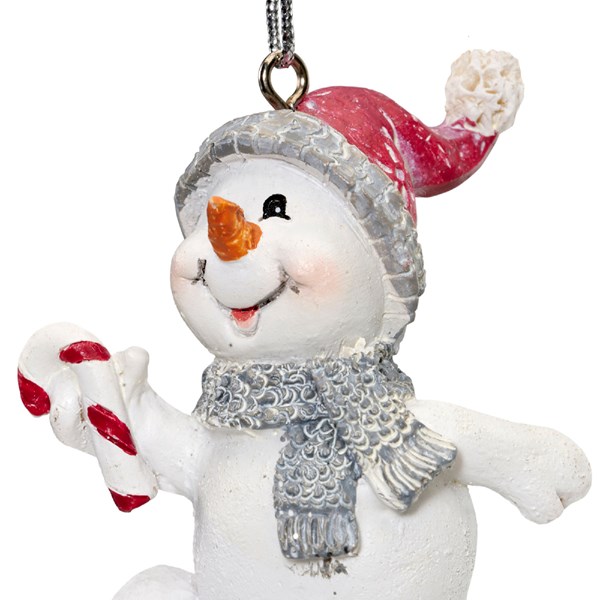 Figurina - Snowman - White - mai multe modele | Kaemingk - 6 | YEO