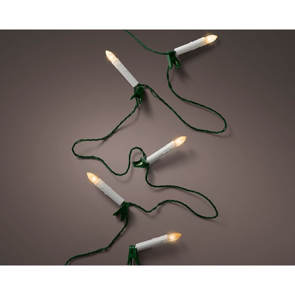 Instalatie decorativa - LED Candle Lights Steady - Outdoor - Green-Classic Warm | Kaemingk - 1 | YEO