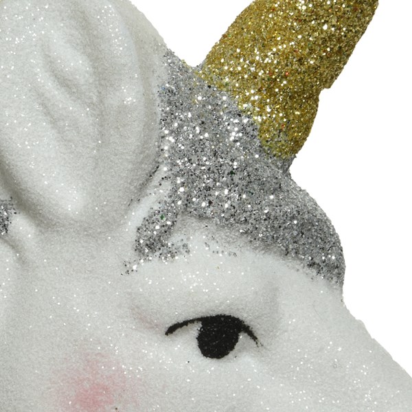 Decoratiune - Unicorn Shatterproof Glitter - White | Kaemingk - 2 | YEO