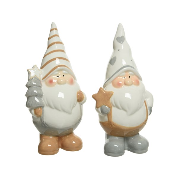 Figurina - Dwarf Porcelain - Misty Grey, Camel Brown - mai multe modele | Kaemingk