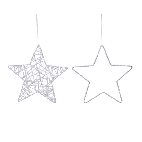 Decoratiune - Star Iron Glitter - mai multe modele | Kaemingk