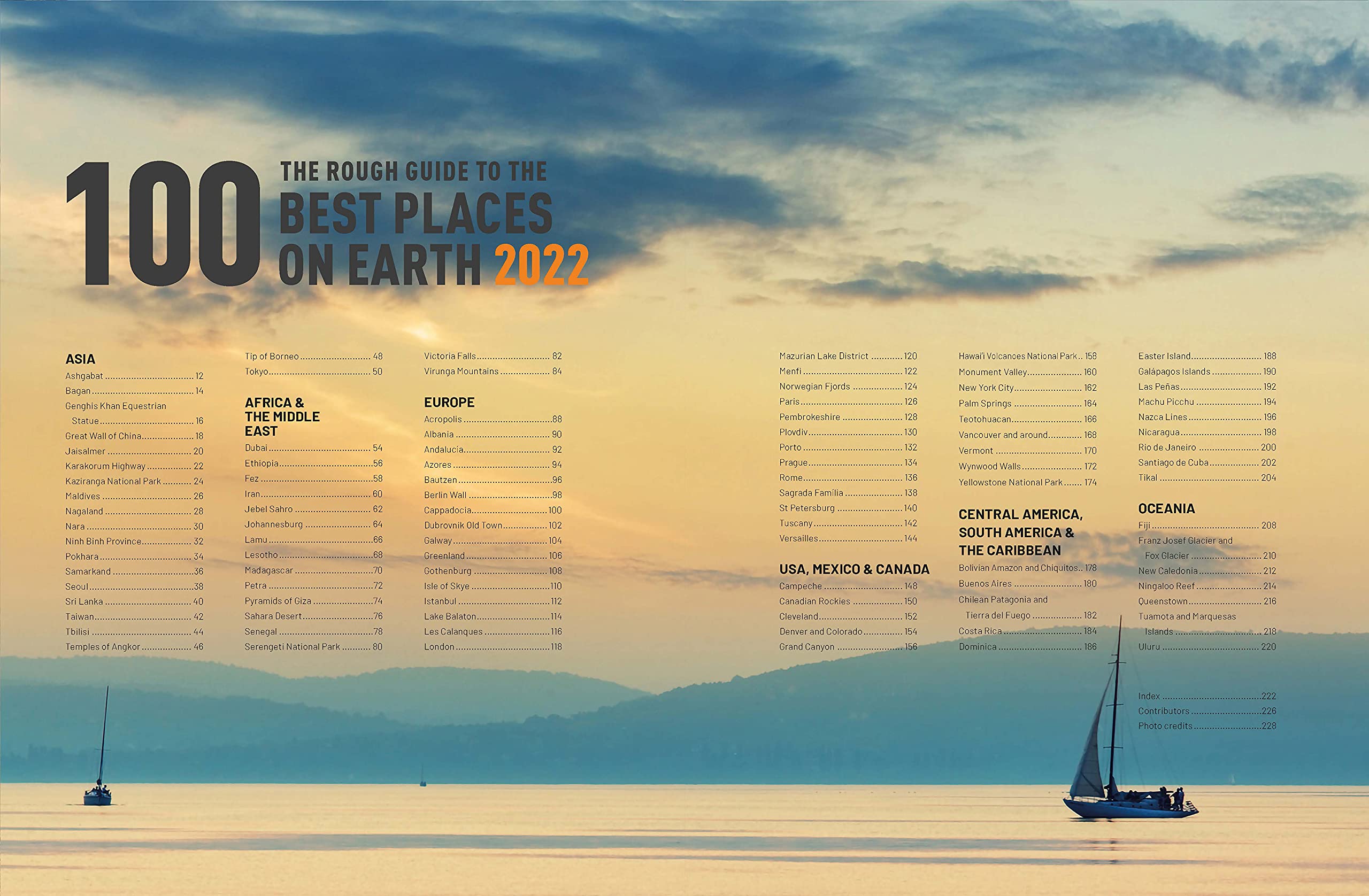 The Rough Guide to the 100 Best Places on Earth 2022 | - 1 | YEO