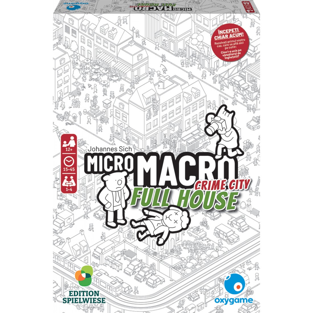 Joc de societate MicroMacro - Crime City: Full House | Pegasus Spiele