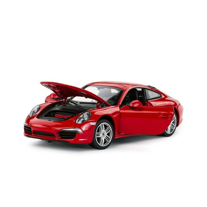 Masina metalica - Porsche 911 - Rosu | Rastar - 1