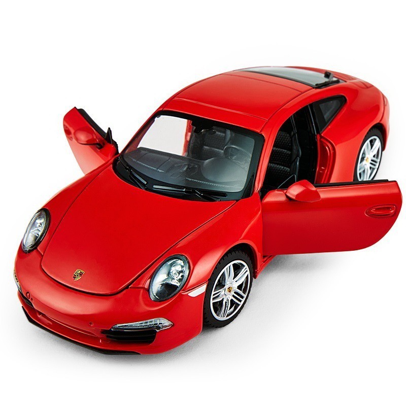 Masina metalica - Porsche 911 - Rosu | Rastar - 2