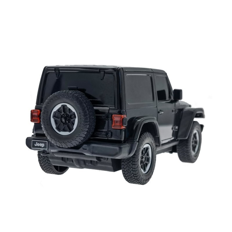 Masina cu radiocomanda - Jeep Wrangler, scara 1:24, negru | Rastar - 1