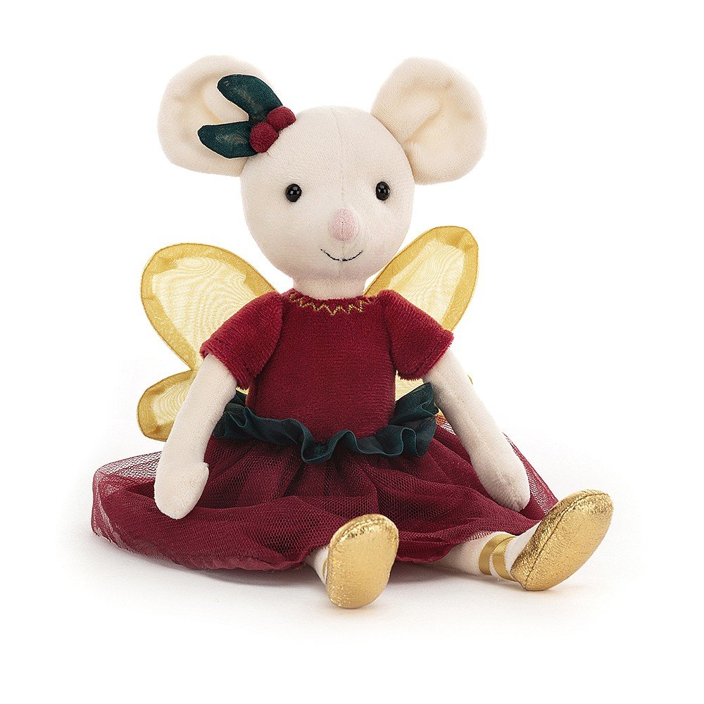Jucarie de plus - Sugar Plum Fairy Mouse, 25 cm | Jellycat