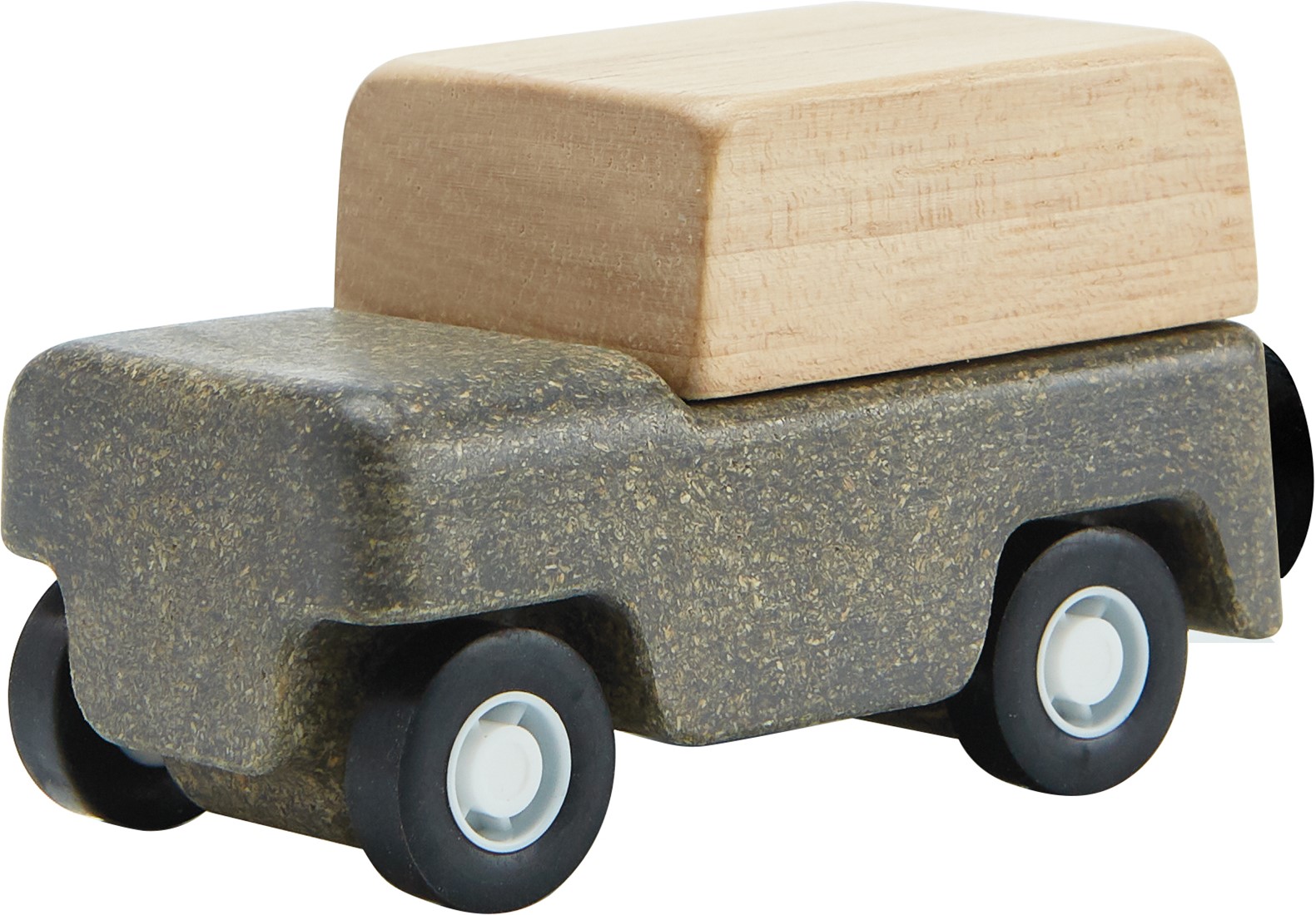 Masinuta - Grey Wagon | Plan Toys - 1 | YEO