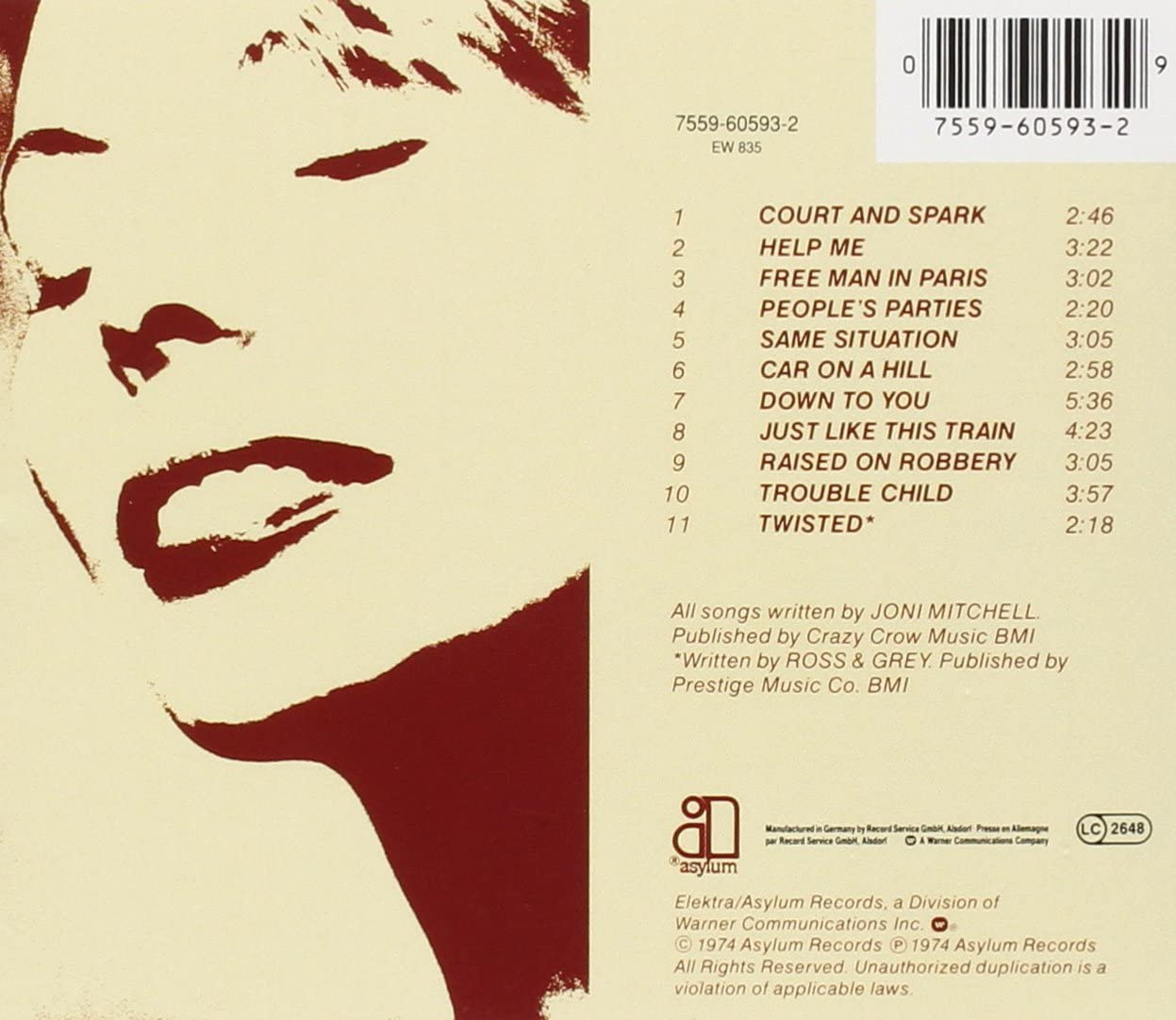 Court And Spark | Joni Mitchell